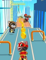 Говорящий Том погоня героев 01